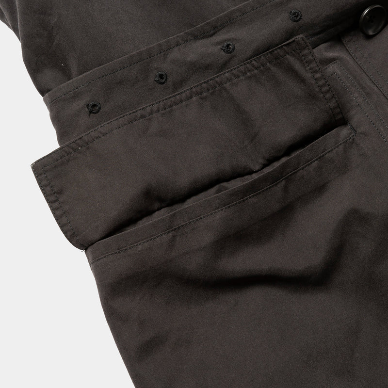 Padding Over Coat(Off Black)/MW-JKT25210