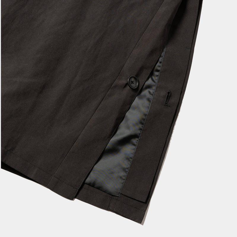 Padding Over Coat(Off Black)/MW-JKT25210