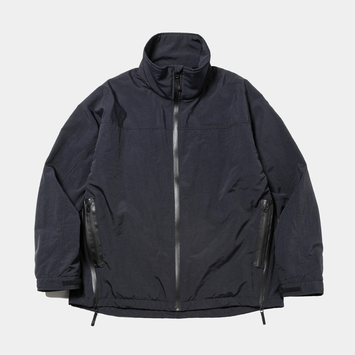 meanswhile MW-SH21204 ブラック サイズ2 Tech Ripstop Combine SH / Sumi | meanswhile