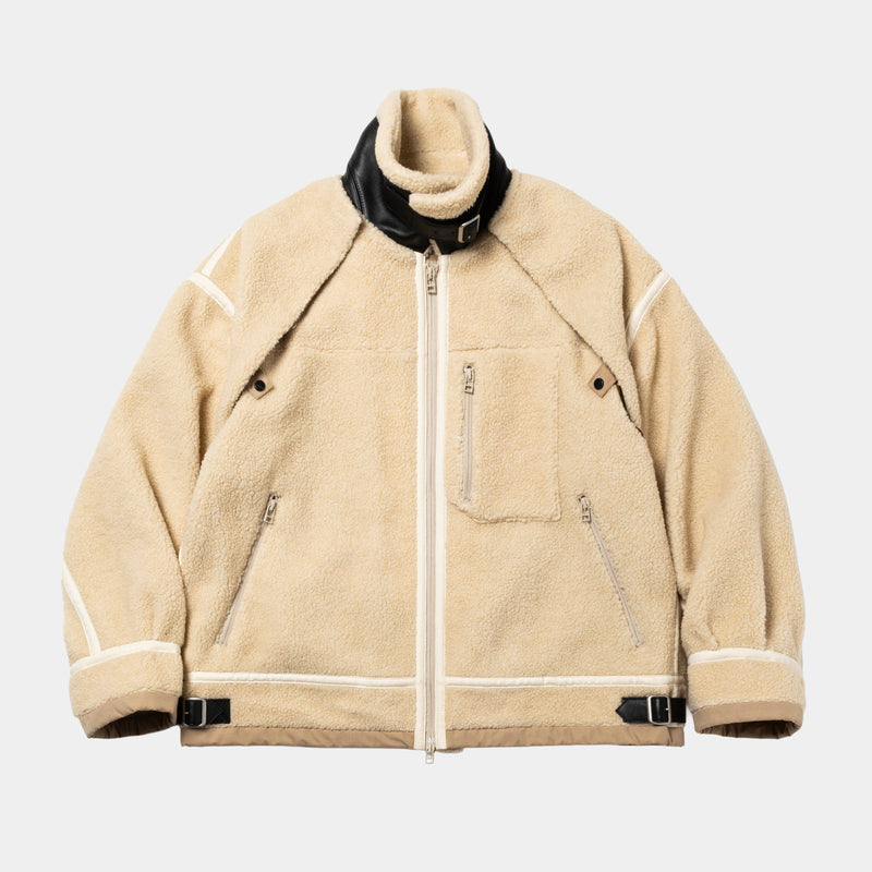 Retro Fleece B3（米色）/MW-JKT25212
