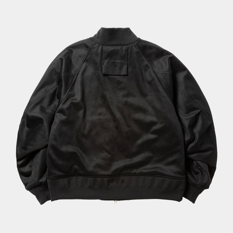 나일론 X 비버 가역성 MA1 (Off Black)/MW-JKT25213