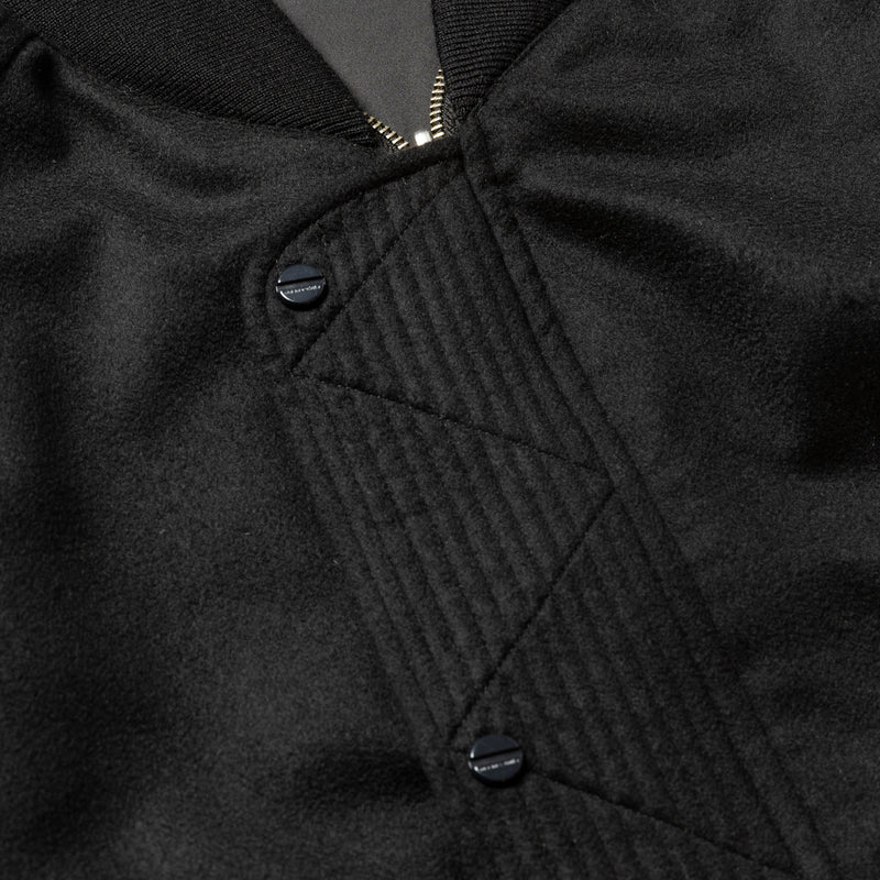 나일론 X 비버 가역성 MA1 (Off Black)/MW-JKT25213