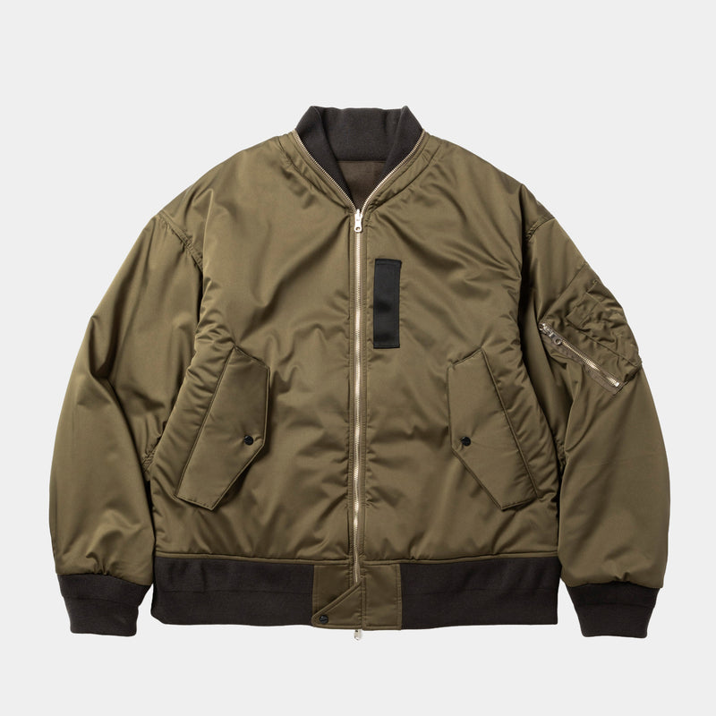 尼龍X Beaver可逆MA1（Khaki）/MW-JKT25213