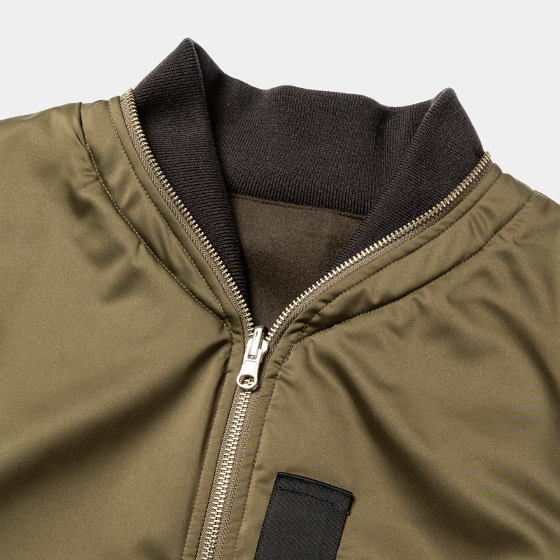 尼龍X Beaver可逆MA1（Khaki）/MW-JKT25213