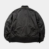 나일론 X 비버 가역성 MA1 (Off Black)/MW-JKT25213