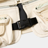 SHIRONAMESHI Leather Luggage Vest(SHIRO)/MW-JKT26101