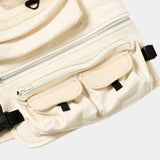 SHIRONAMESHI Leather Luggage Vest(SHIRO)/MW-JKT26101