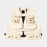 SHIRONAMESHI Leather Luggage Vest(SHIRO)/MW-JKT26101