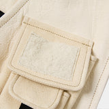 SHIRONAMESHI Leather Luggage Vest(SHIRO)/MW-JKT26101