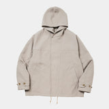 Desert Cloth Neutral Hooded Blouson(Taupe)/MW-JKT26102