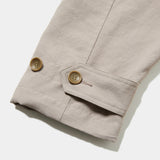 Desert Cloth Neutral Hooded Blouson(Taupe)/MW-JKT26102