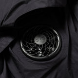 Air Circulation System Rain Jacket / Light(Off Black)/MW-JKT26103