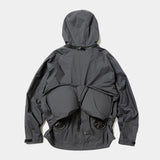 Air Circulation System Rain Jacket / Light(Charcoal)/MW-JKT26103