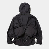 Air Circulation System Rain Jacket / Light(Off Black)/MW-JKT26103