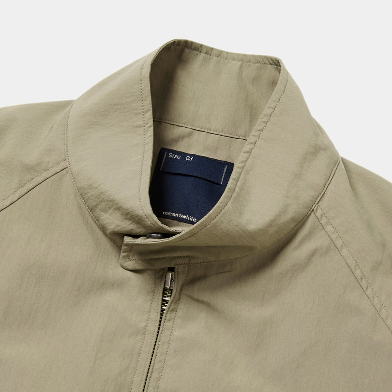 Ambient C/N Harrington jacket(Khaki)/MW-JKT26105 – meanswhile 公式