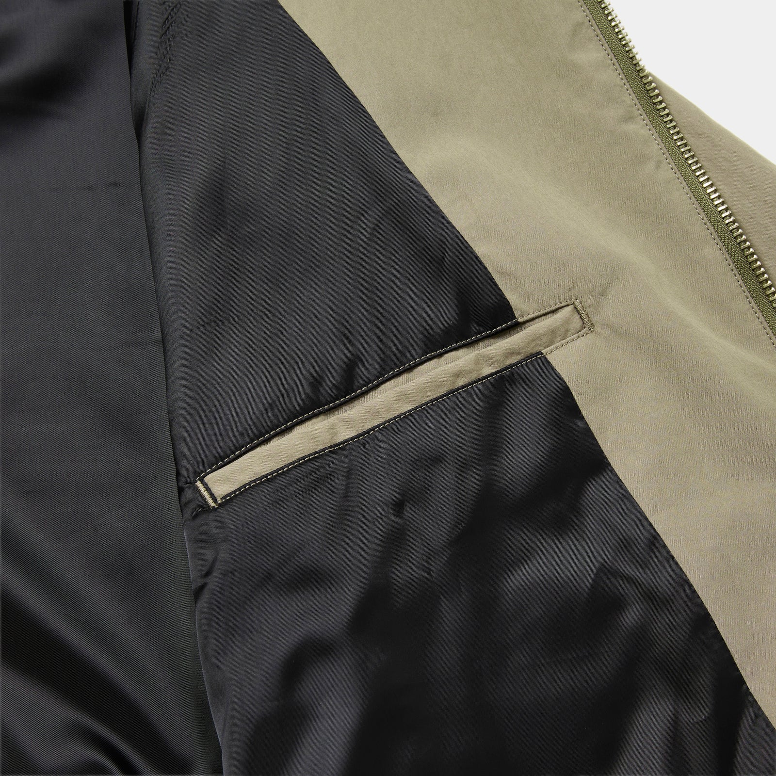 Ambient C/N Harrington jacket(Khaki)/MW-JKT26105 – meanswhile 公式