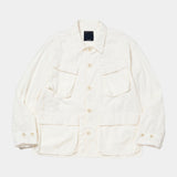 Frosted Trinity Chambray Fatigue Blouson(Fade White)/MW-JKT26106