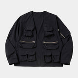 Weathering Nylon Reversible 4Way JKT(OFF BLACK)/MW-JKT26205