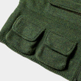 Knit Luggage Vest (Foliage Green) / MW-KT23202