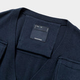 Cotton Knit Luggage Vest (Navy) / MW-KT24103