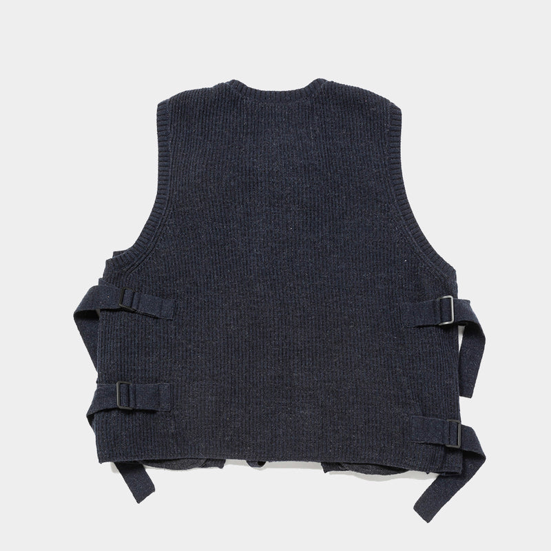 Body Armor Knit Vest (Dark Navy) / MW-KT24201