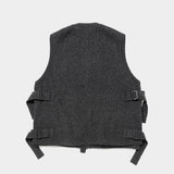 Body Armor Knit Vest (Charcoal) / MW-KT24201