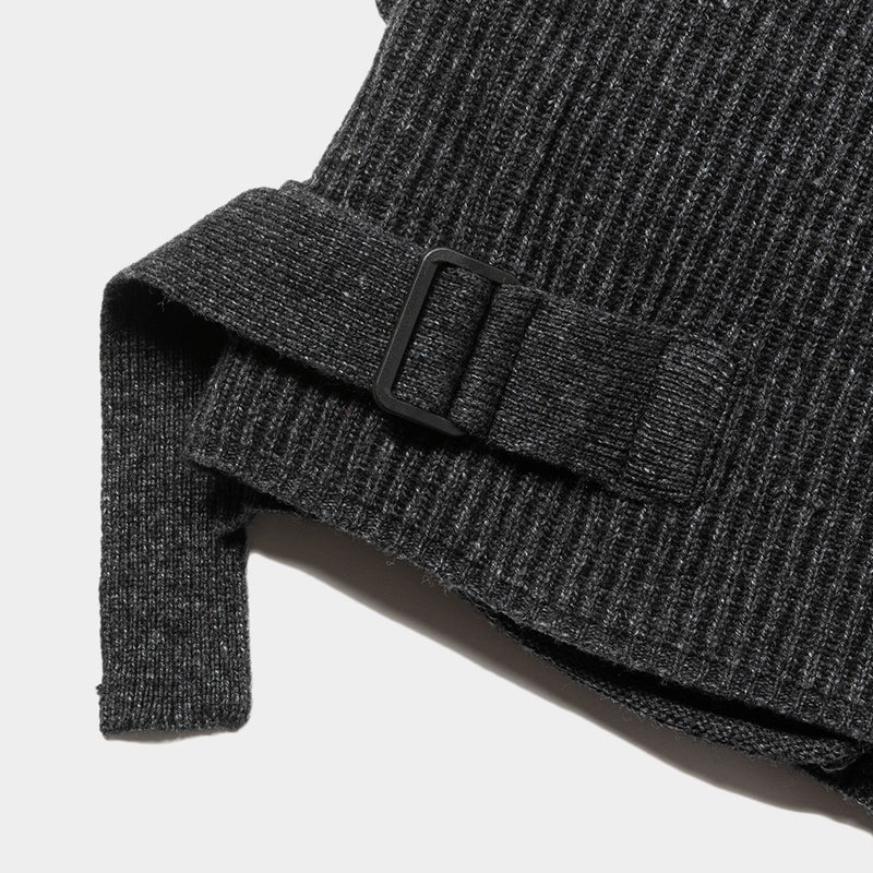 Body Armor Knit Vest (Charcoal) / MW-KT24201