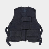 Body Armor Knit Vest (Dark Navy) / MW-KT24201