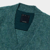 Mohair Double Knit Cardigan (Green) / MW-KT24203