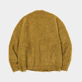 Mohair Double Knit Cardigan (Mustard) / MW-KT24203