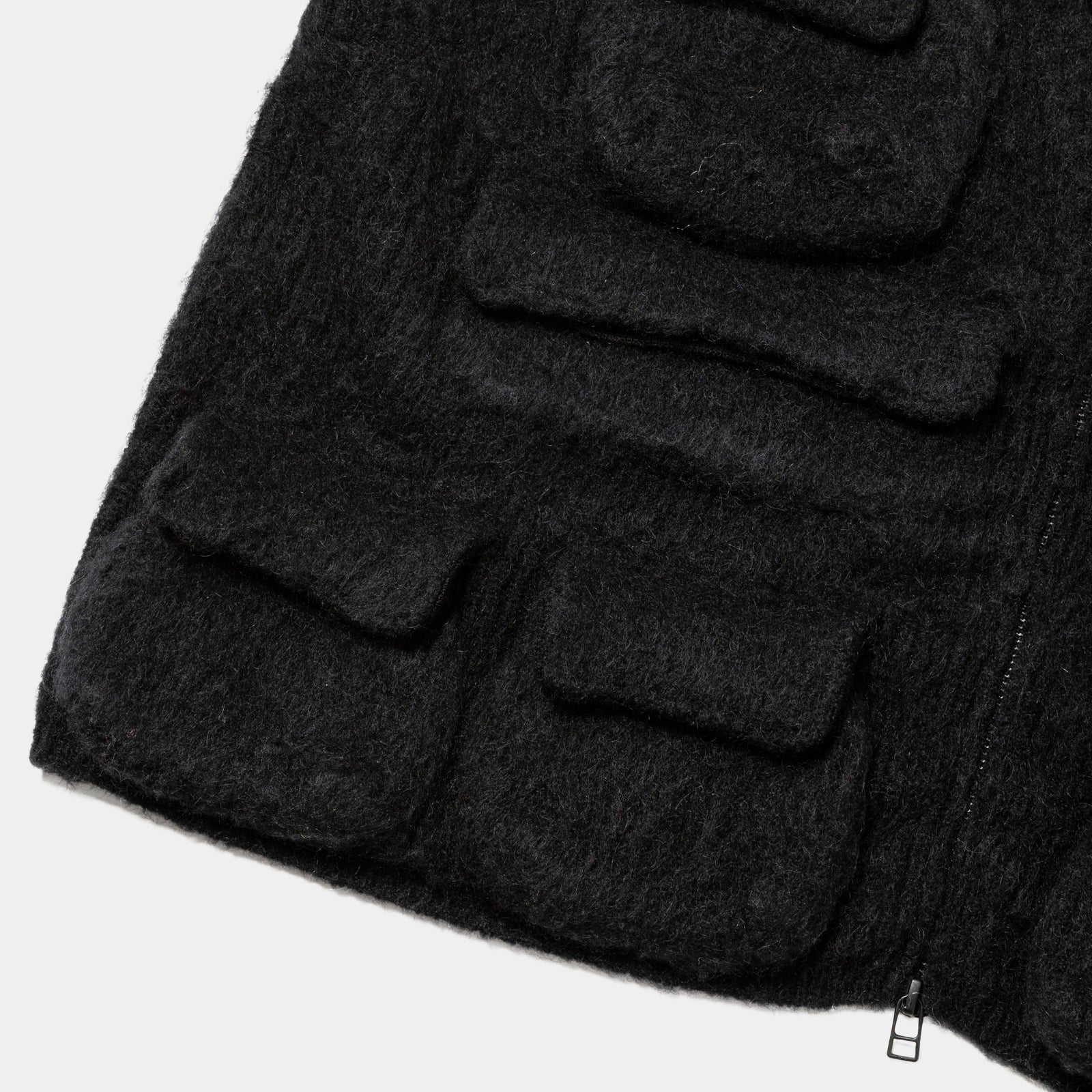 meanswhile ベスト Knit Luggage Vest / BLACK meanswhile ベスト ジレ Knit Luggage Vest メンズ : ZOZOTOWN Yahoo