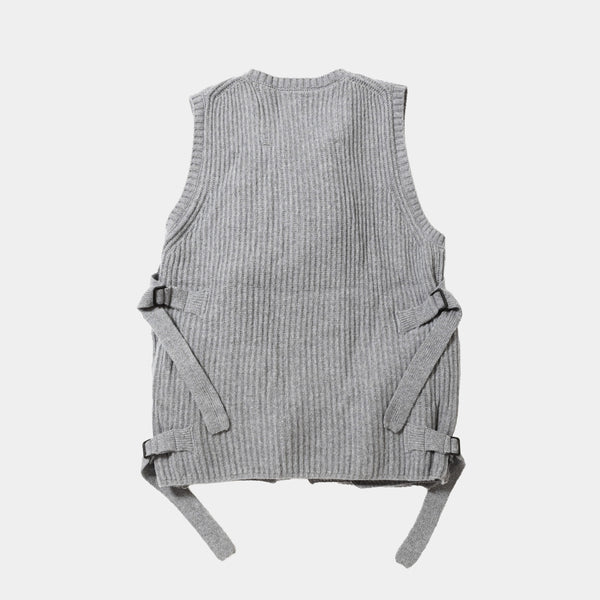 Body Armor Knit Vest(Grey)/MW-KT25202