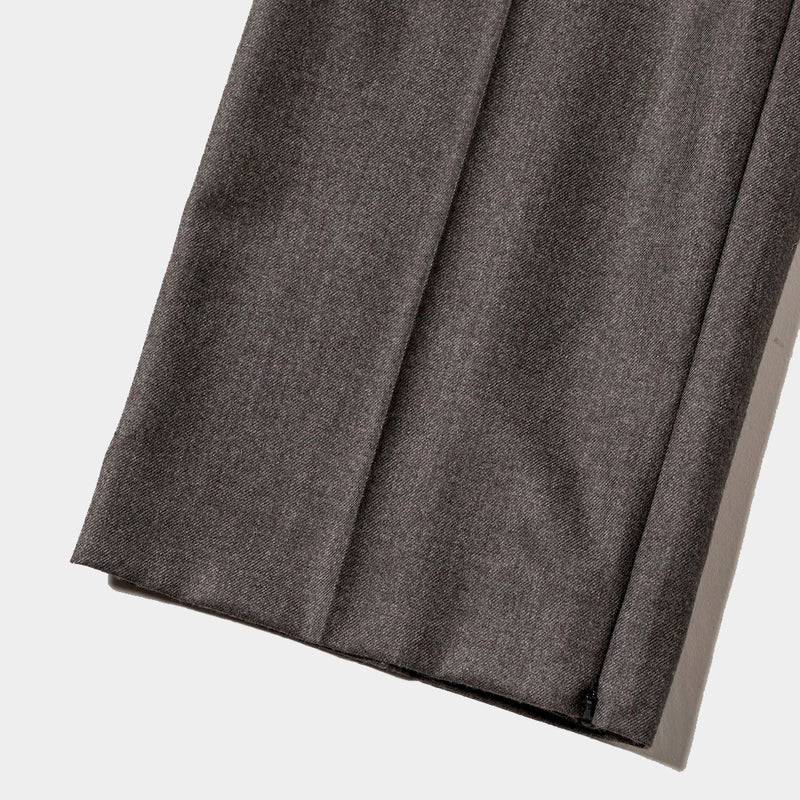Side Zip Wool Slacks(Charcoal)/MW-PT23202
