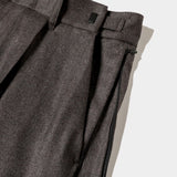 Side Zip Wool Slacks(Charcoal)/MW-PT23202