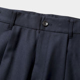 Side Zip Wool Slacks(Navy)/MW-PT23202