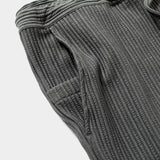 Uneven Fabric Slim Slacks(Charcoal)/MW-PT23205