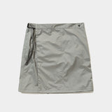 3Layer Wrap Skirt(Grey)/MW-PT24101