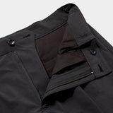 Side Zip Paper Touch Slacks(Off Black)/MW-PT24103