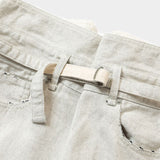 Fade Denim Wrap PT (Off White)/MW-PT24105