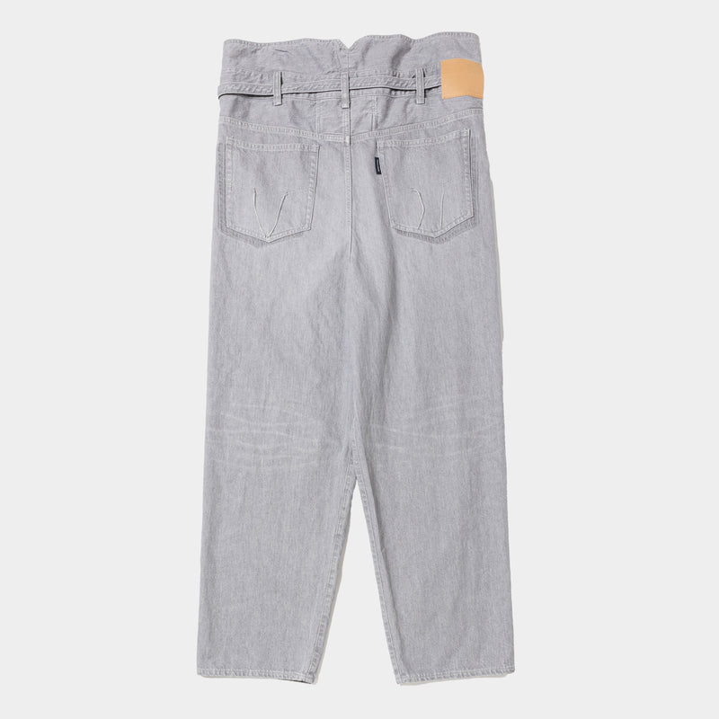 Fade Denim Wrap PT “Tapered”(Gray)/MW-PT25101