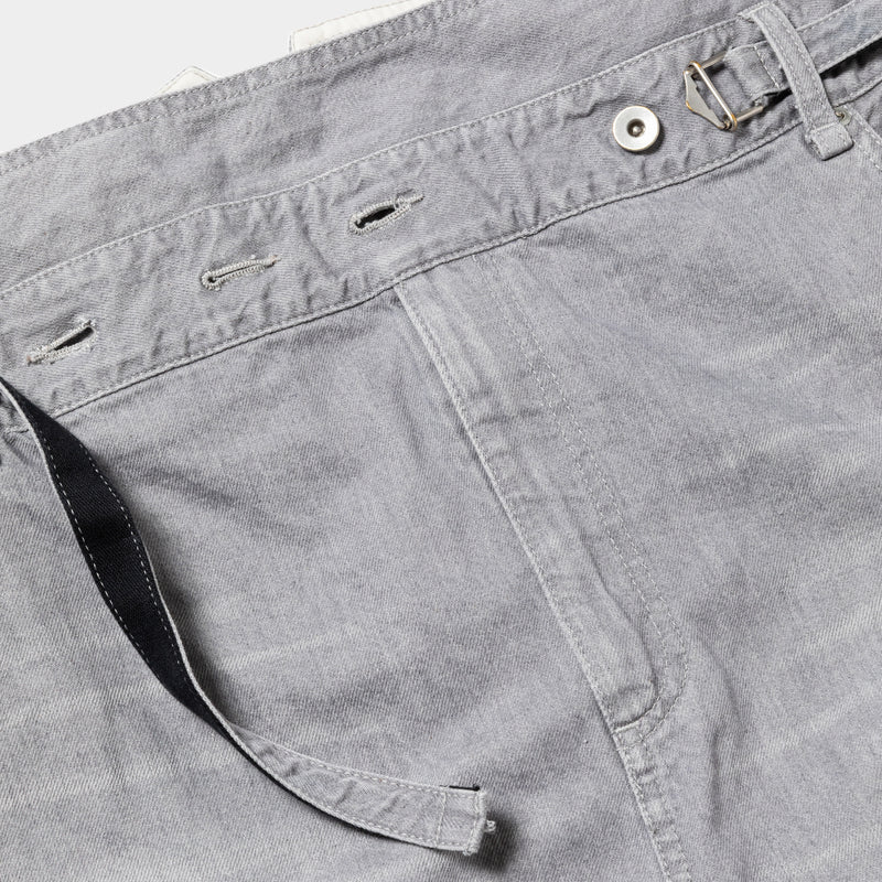 Fade Denim Wrap PT “Tapered”(Gray)/MW-PT25101