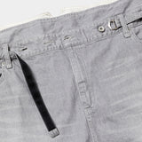 Fade Denim Wrap PT “Wide”(Gray)/MW-PT25103