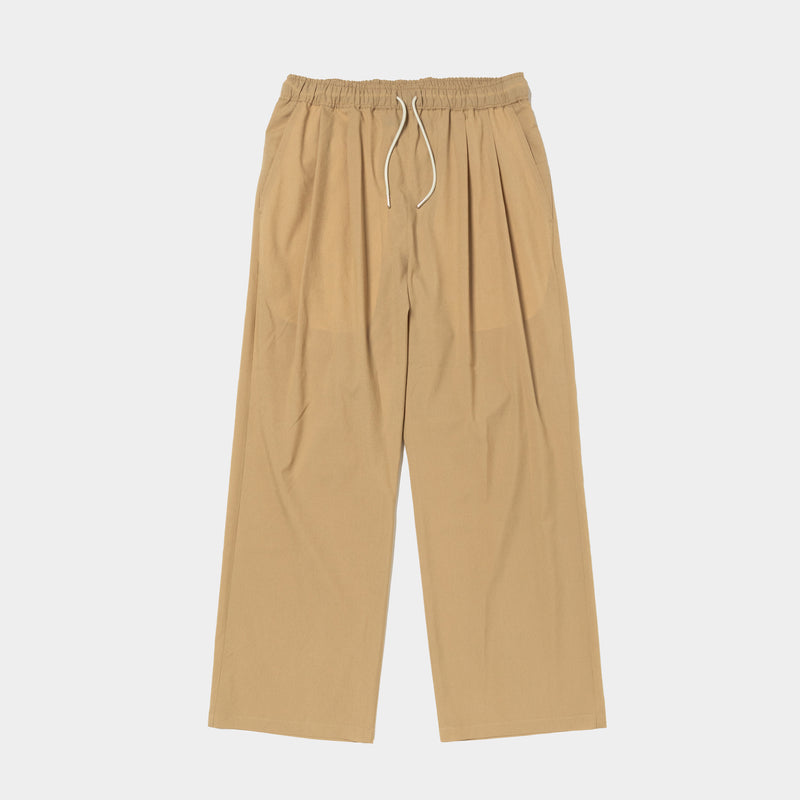 Breathable Wide Slacks(Sand)/MW-PT25109