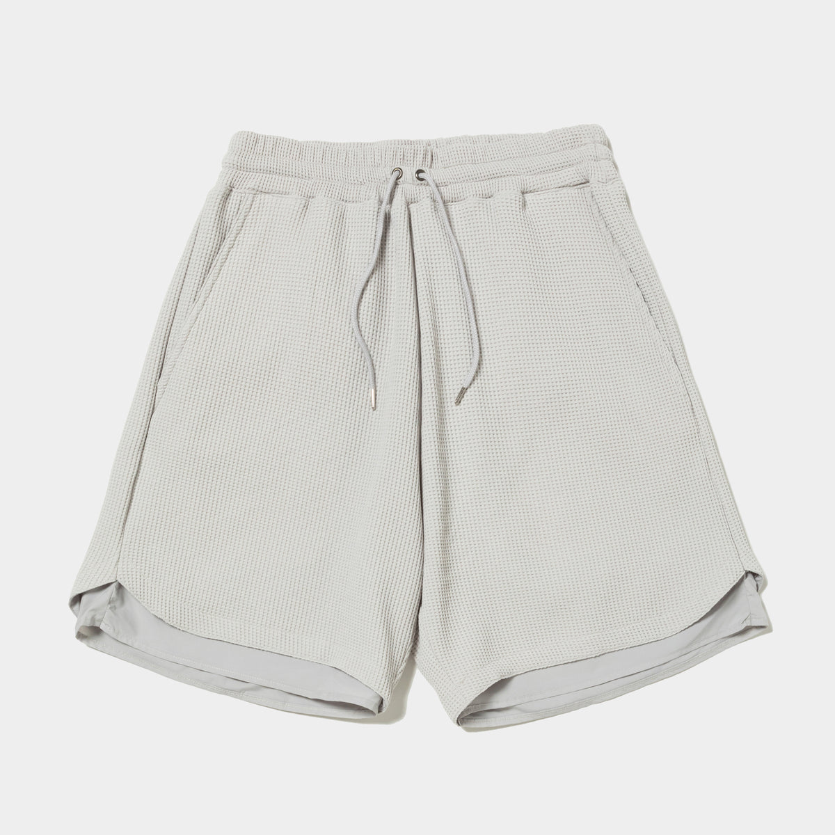 パンツ meanswhile Uneven Fabric Wide Slacks/Off White | meanswhile