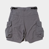 Nylon Luggage Cargo Shorts(Grey)/MW-PT25113