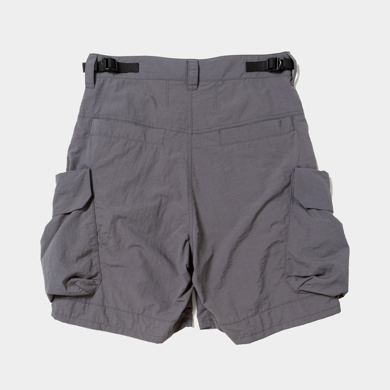 Nylon Luggage Cargo Shorts(Grey)/MW-PT25113 – meanswhile 公式