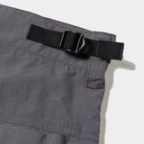 Nylon Luggage Cargo Shorts(Grey)/MW-PT25113