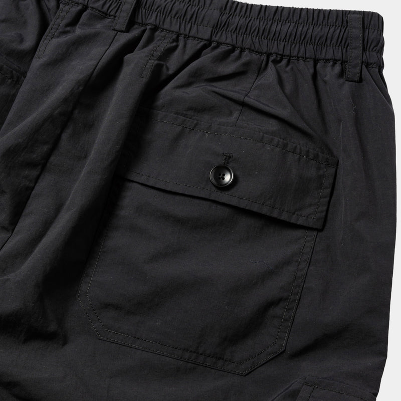 Nylon Easy Cargo Slacks(Off Black)/MW-PT25201
