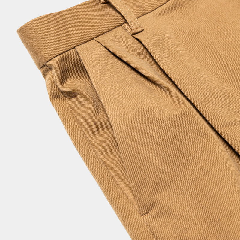 Dress Chino High-waist Slacks (Beige)/MW-PT25202