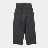 Charcoal High-Waist Slacks (Charcoal)/MW-PT25202 드레스